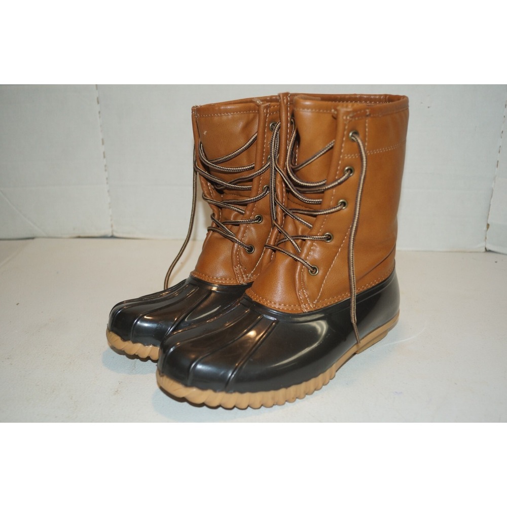 Sporto The Original Duck Boot Women's Size 7.5 Arianna Brown